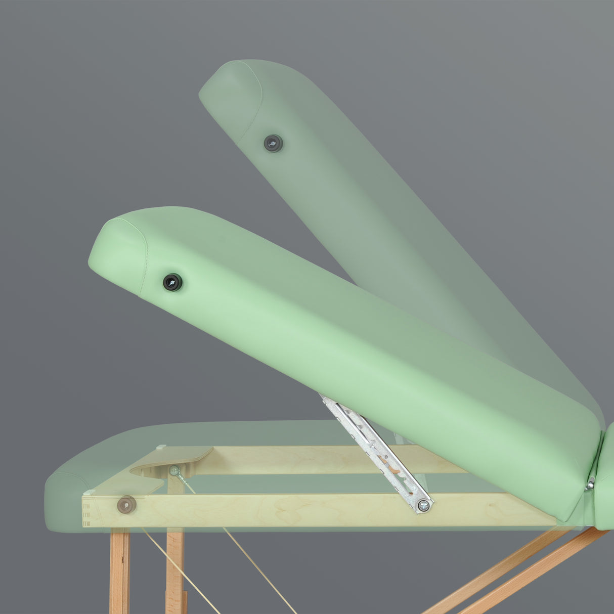 Massageliege Klappbar Panda Plus | Kosmetikliege | 70 cm | Grün