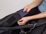 Habys Gerät für Lymphdrainage und Pressotherapie Pro 8 | Heizelement | 8 Luftkammern Beinmanschetten XXL | Luftschläuche