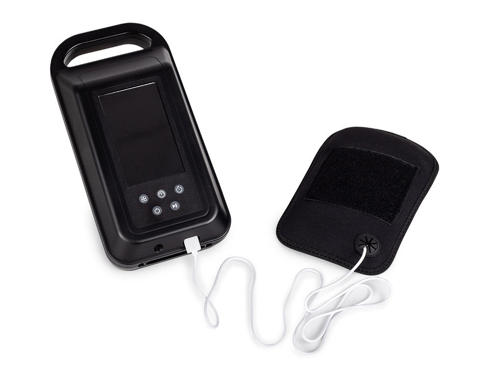 Habys Gerät für Lymphdrainage und Pressotherapie Pro 8 | Heizelement | 8 Luftkammern Beinmanschetten XXL | Luftschläuche