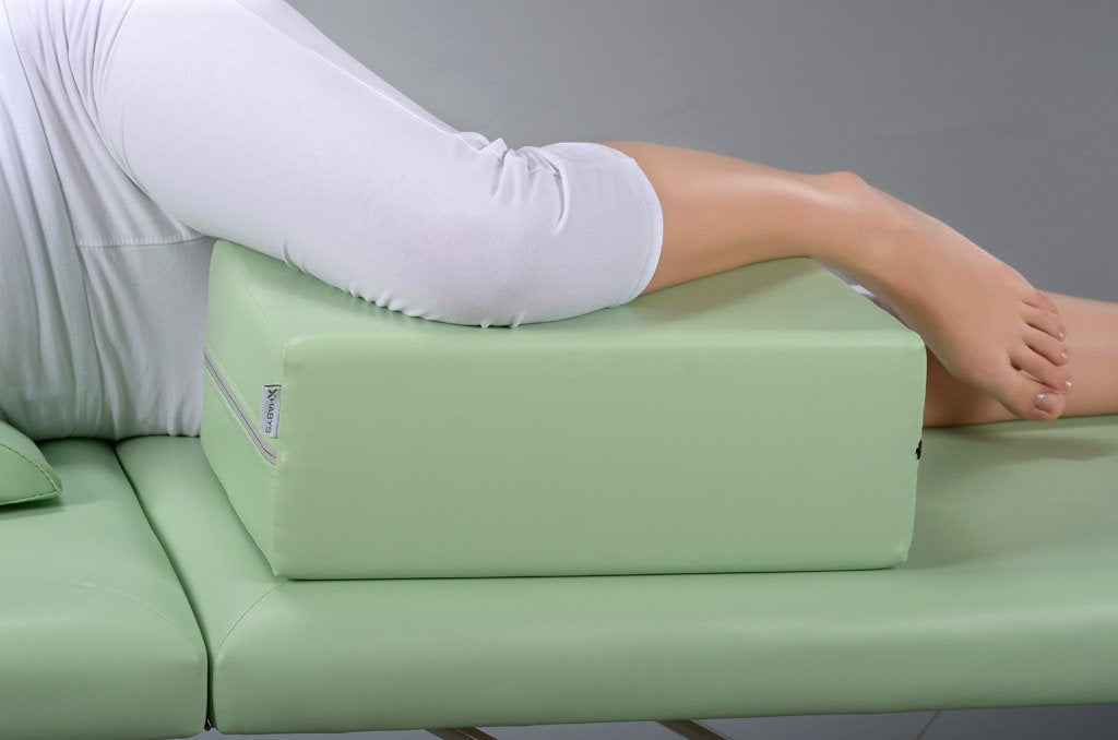 Positioneringskubus voor Massage 40x30x15 | Beensteunkubus met Vinyl Flex Bekleding
