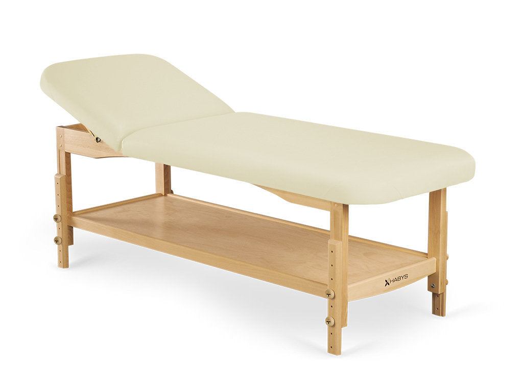 Holzmassageliege Nova | Ecru