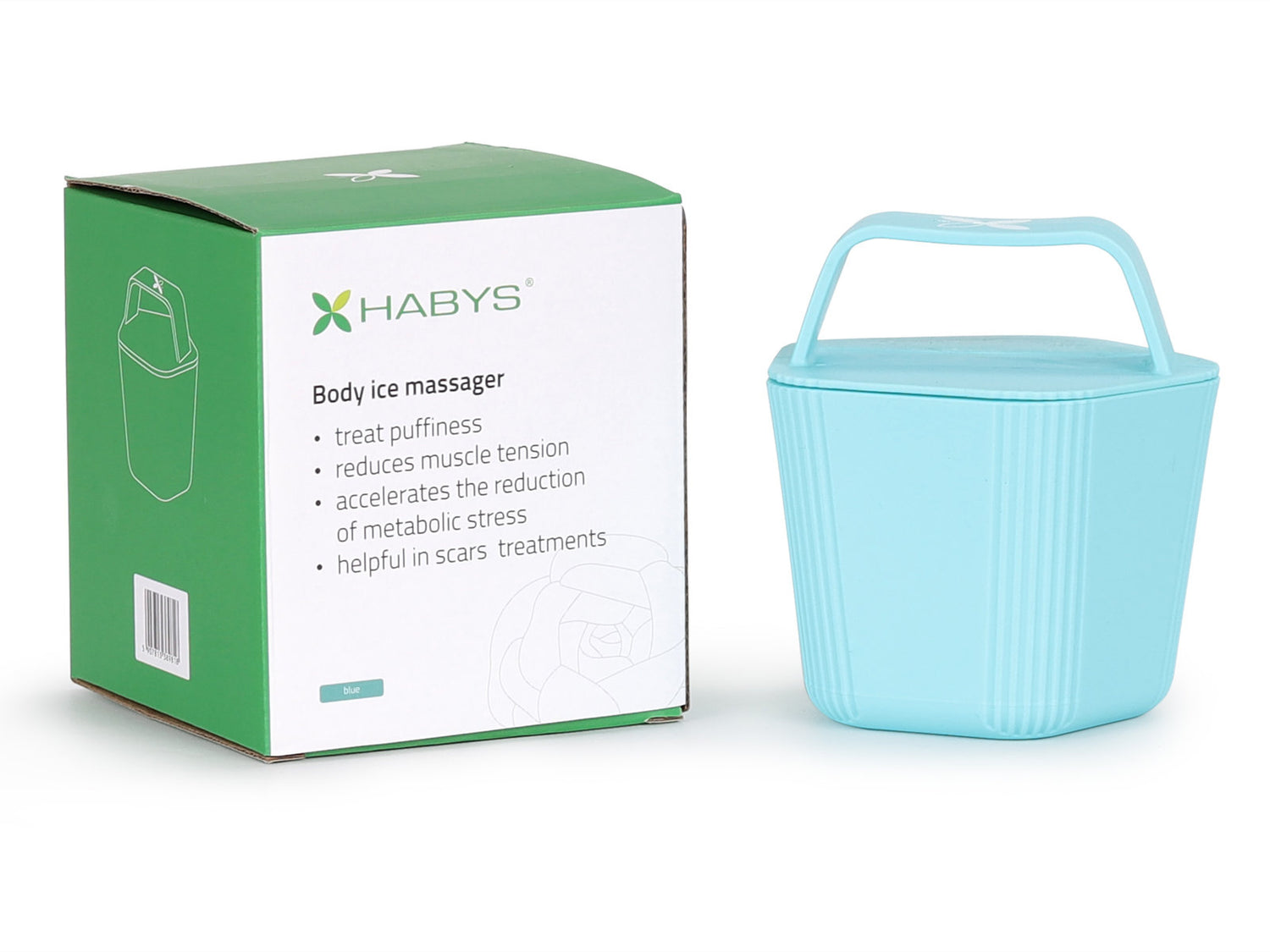 Eisroller (Ice Roller) für den Körper | Eismassager Blau