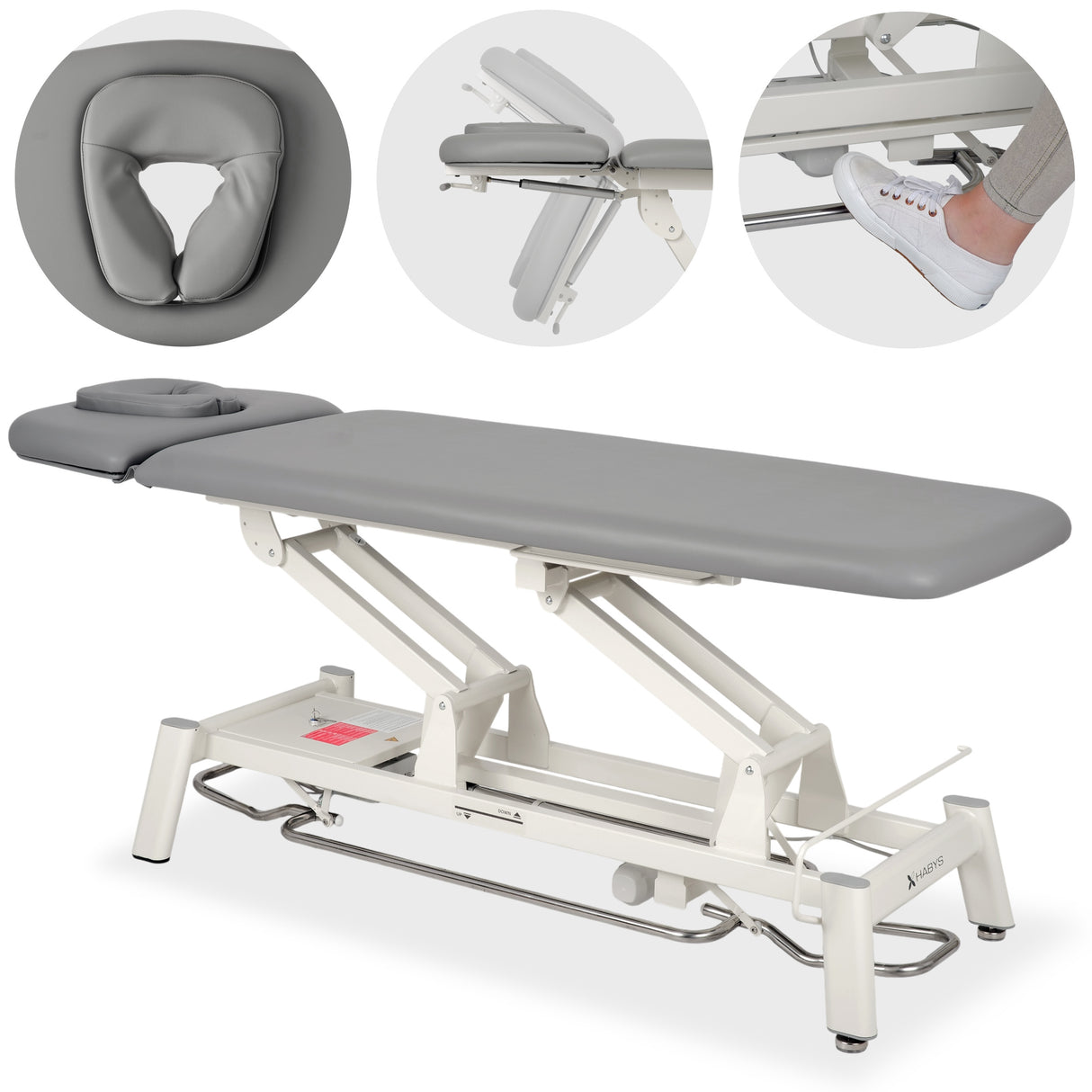 Therapieliege Elektrisch Proxima V2 Ergo | 2-Segmente | Steuerrahmen | 3 Jahre Garantie