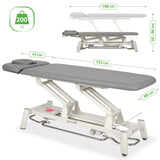 Therapieliege Elektrisch Proxima V2 Ergo | 2-Segmente | Steuerrahmen | 3 Jahre Garantie