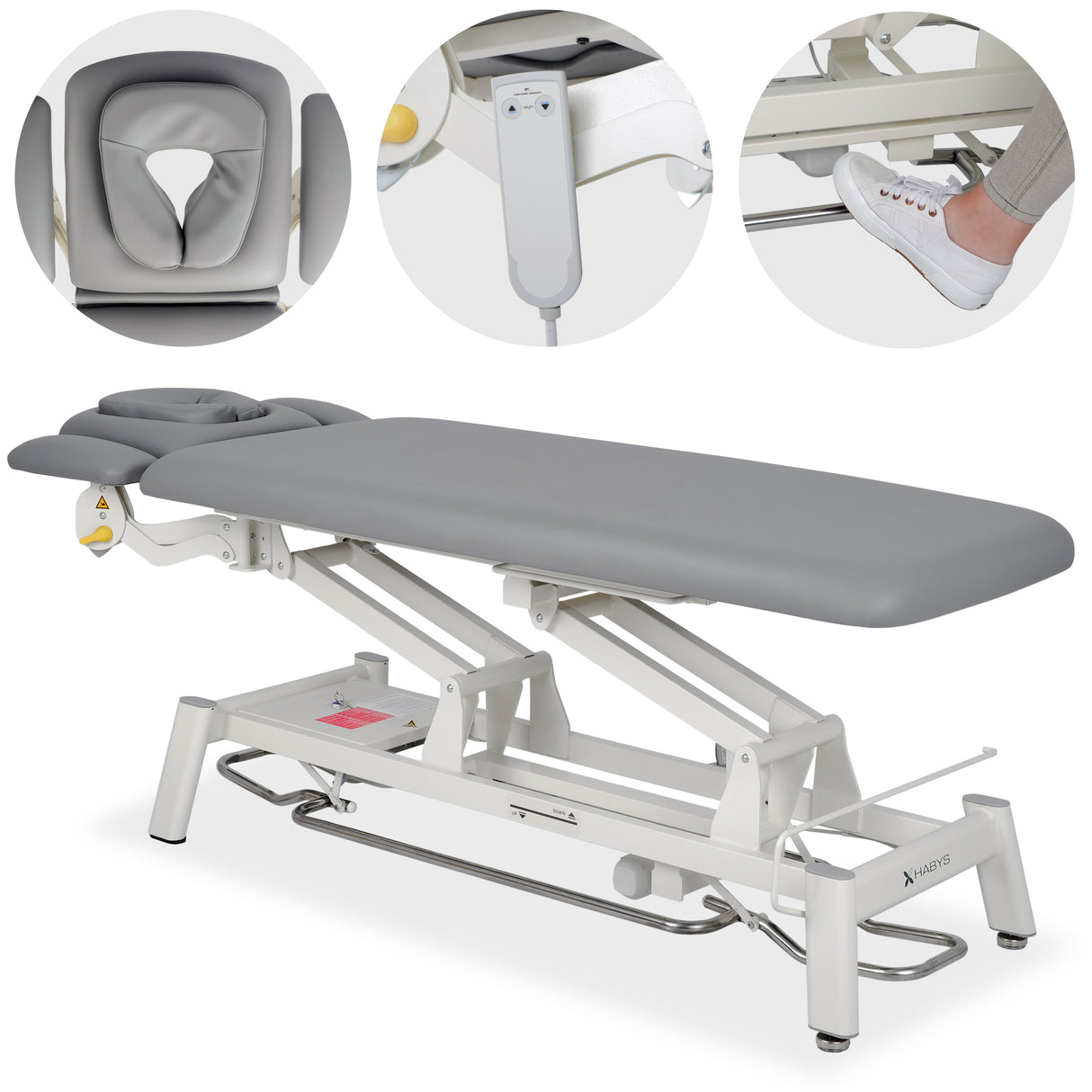 Therapieliege Elektrisch Proxima V4 Ergo | 4-Segmente | Handfernbedienung Steuerrahmen | 3 Jahre Garantie