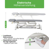 Therapieliege Elektrisch Proxima V4 Ergo | 4-Segmente | Handfernbedienung Steuerrahmen | 3 Jahre Garantie