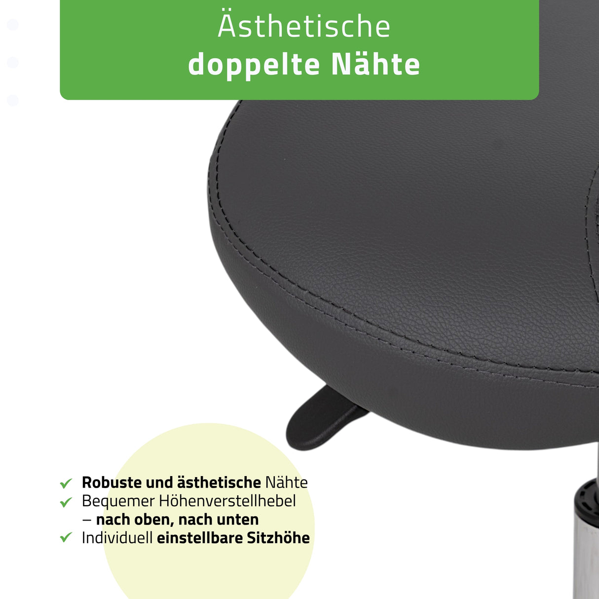Ergonomische Tabouret Lila