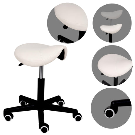 Ergonomische Zadelkruk Lumo Zwart