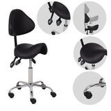 Ergonomische Zadelkruk met Rugleuning Sola