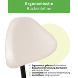 Ergonomische Zadelkruk met Rugleuning Sola