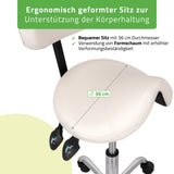 Ergonomische Zadelkruk met Rugleuning Sola