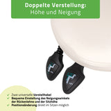 Ergonomische Zadelkruk met Rugleuning Sola