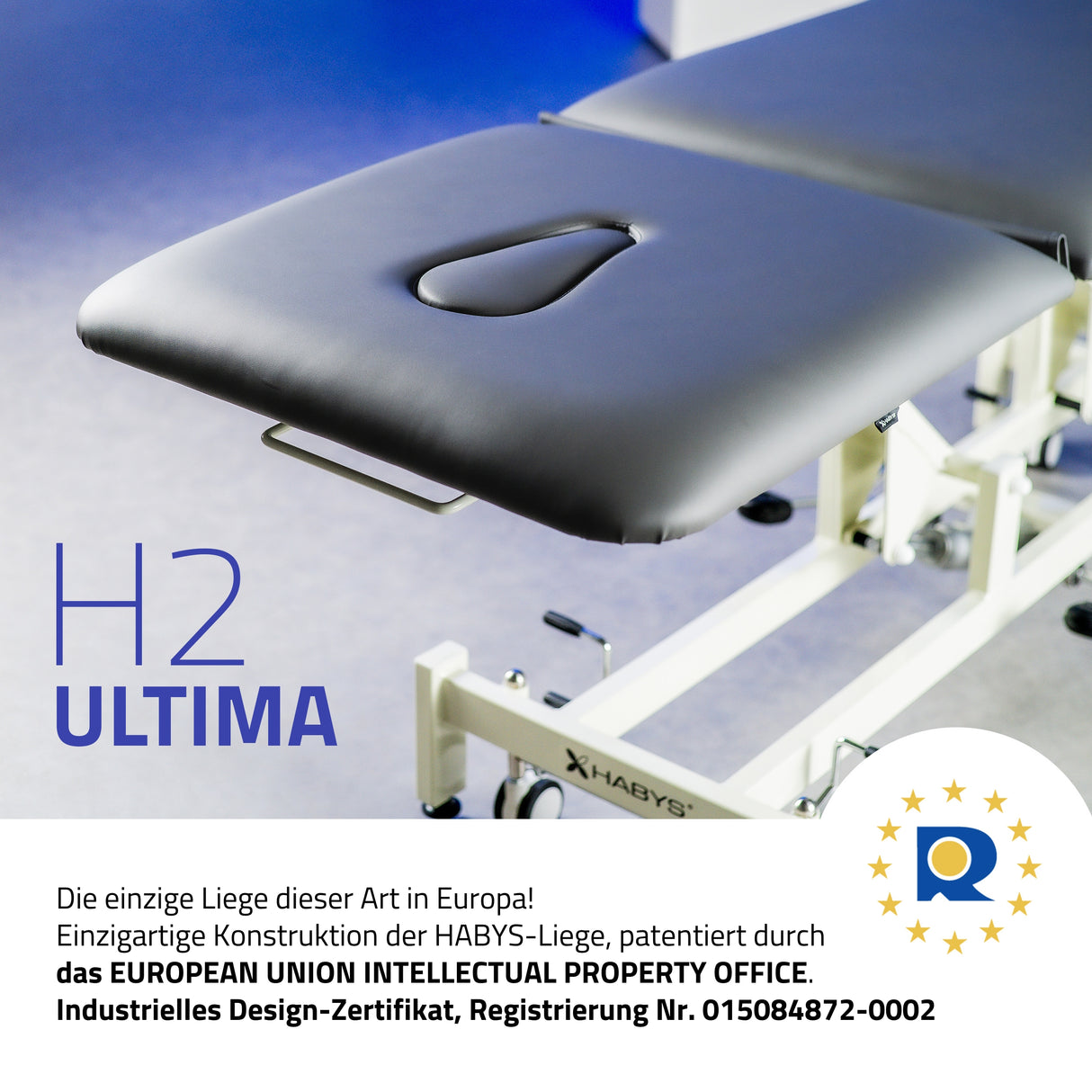 Hydraulische Massagetafel Ultima H2 | Therapietafel met Hydraulische Hoogteverstelling