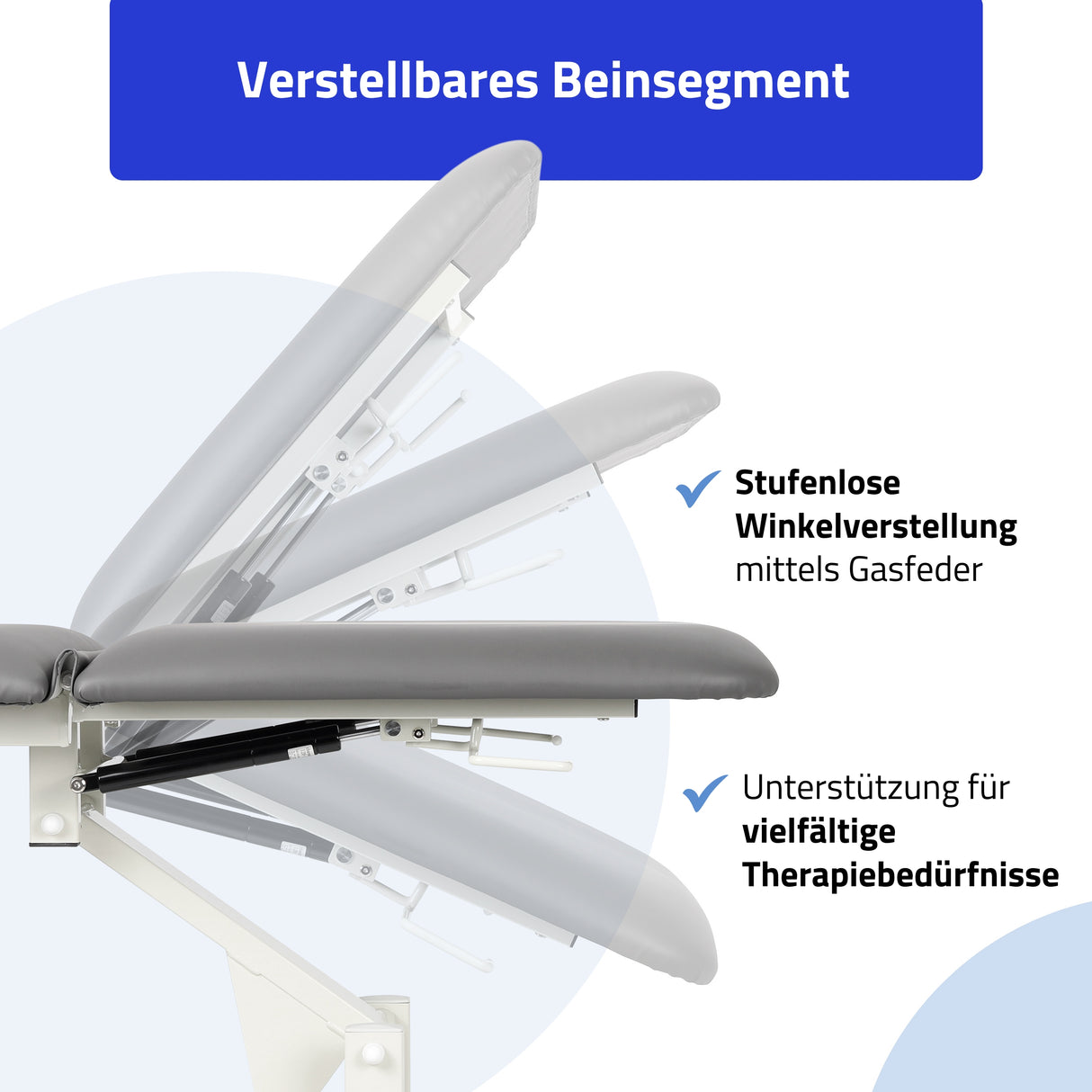 Massageliege Hydraulisch Ultima H3 | Therapieliege mit hydraulischer Höhenverstellung